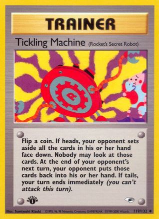 Tickling Machine (119)/132 Uncommon 1st Edition
