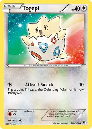 Togepi (110)/149 Common Reverse Holofoil