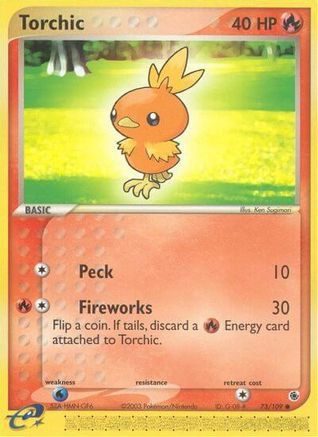 Torchic - 73/109 (73)/109 Common