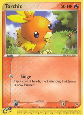 Torchic - 74/109 (74)/109 Common Reverse Holofoil