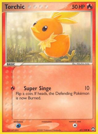 Torchic (67)/108 Common Reverse Holofoil