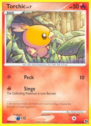 Torchic (89)/106 Common Reverse Holofoil