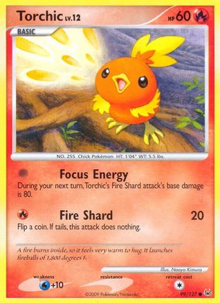 Torchic (99)/127 Common Reverse Holofoil