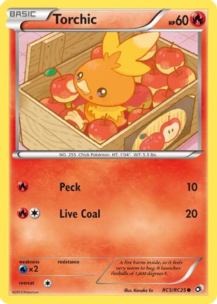 Torchic (RC5)/113 Common Holofoil