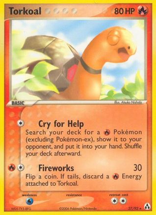 Torkoal (27)/92 Rare