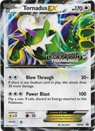 Tornadus EX - BW96 (Prerelease) (BW96)/101 Promo Holofoil