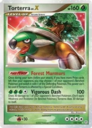 Torterra LV.X (122)/130 Ultra Rare Holofoil