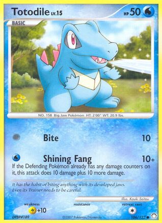 Totodile (106)/123 Common