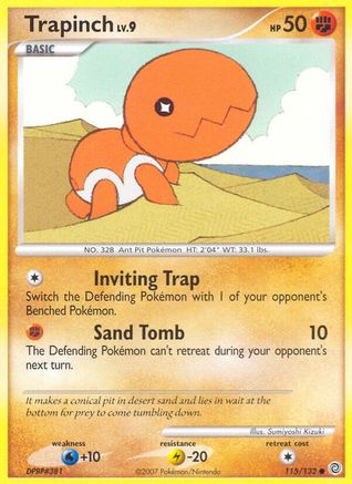 Trapinch (115)/132 Common Reverse Holofoil