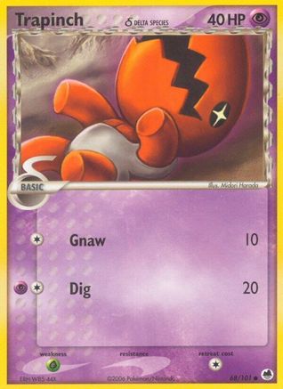 Trapinch - 068/101 (Delta Species) (68)/101 Common