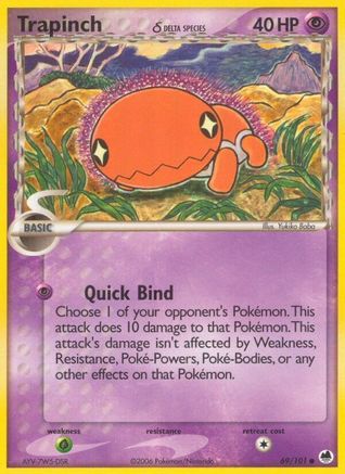Trapinch - 069/101 (Delta Species) (69)/101 Common