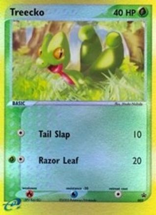 Treecko - 003 (e-League) (3)/40 Promo Reverse Holofoil