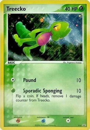 Treecko - 016 (EX Deck Tin) (16) Promo Holofoil