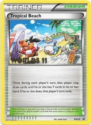 Tropical Beach - BW28 (Worlds 11)/101 Promo