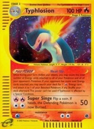 Typhlosion (28) (28)/165 Holo Rare Holofoil