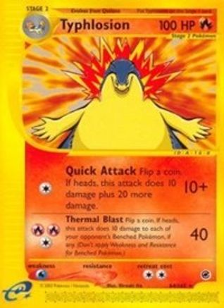 Typhlosion (64) (64)/165 Rare Reverse Holofoil