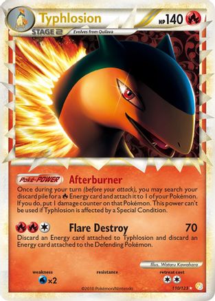 Typhlosion (Prime) (110)/123 Ultra Rare Holofoil
