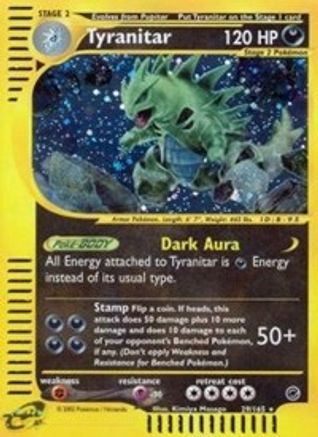 Tyranitar (29) (29)/165 Holo Rare Reverse Holofoil