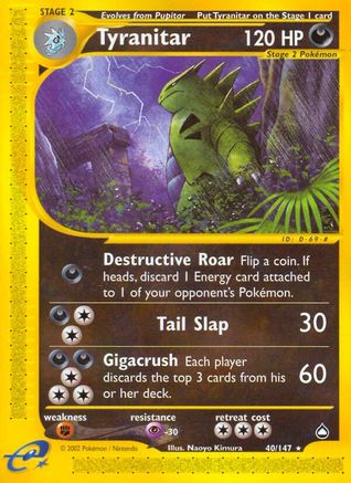 Tyranitar (40)/147 Rare