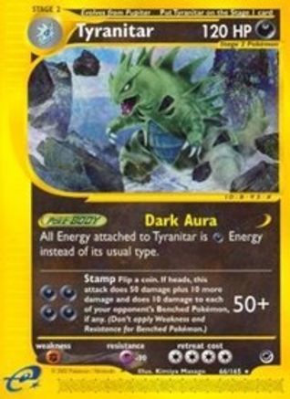Tyranitar (66) (66)/165 Rare