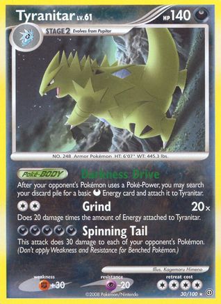 Tyranitar (30)/100 Rare
