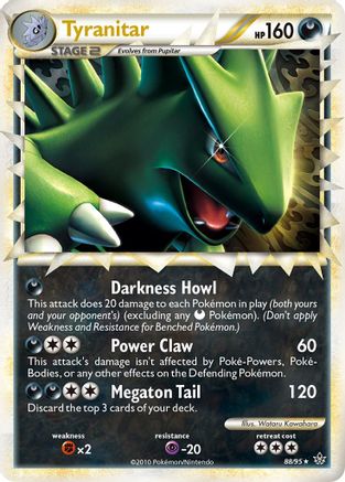 Tyranitar (Prime) (88)/95 Ultra Rare Holofoil