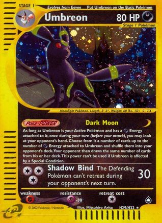Umbreon (H29) (H29)/147 Holo Rare Holofoil