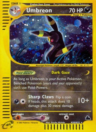 Umbreon (H30) (H30)/144 Holo Rare Holofoil