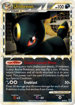 Umbreon (Prime) (86)/90 Ultra Rare Holofoil