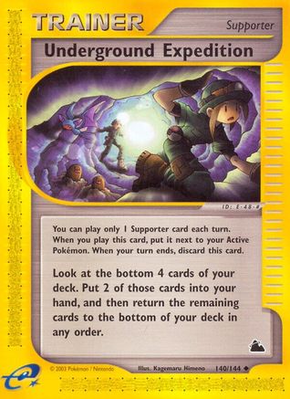 Underground Expedition (140)/144 Uncommon