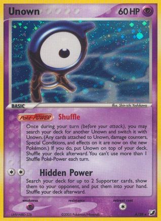 Unown (A) (A)/115 Holo Rare Holofoil