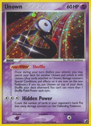 Unown (B) (B)/115 Holo Rare Holofoil