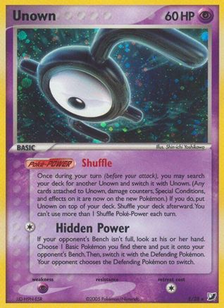 Unown (E) (E)/115 Holo Rare Holofoil
