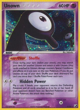 Unown (R) (R)/115 Holo Rare Holofoil