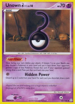 Unown (?) (82)/146 Uncommon Reverse Holofoil