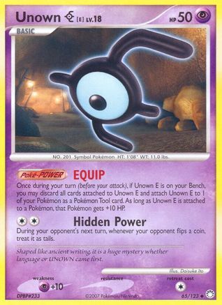 Unown [E] (65)/123 Uncommon