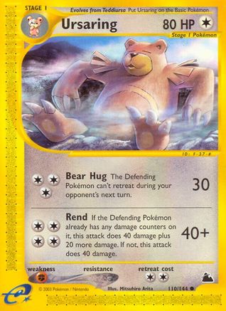 Ursaring (110)/144 Common Reverse Holofoil