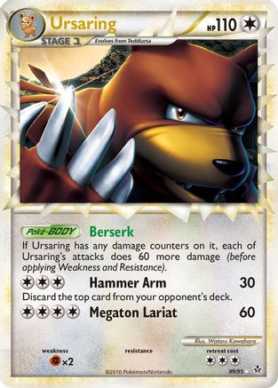 Ursaring (Prime) (89)/95 Ultra Rare Holofoil
