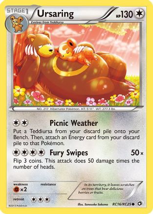 Ursaring (RC16)/113 Common Holofoil