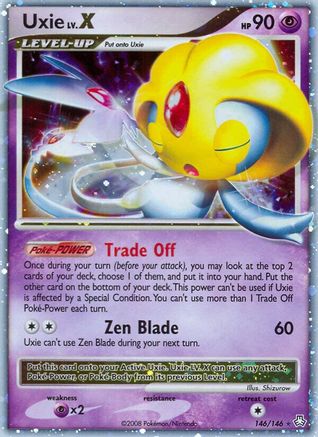 Uxie LV.X (146)/146 Ultra Rare Holofoil