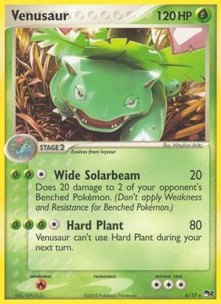 Venusaur (6)/17 Rare