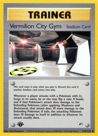 Vermilion City Gym (120)/132 Uncommon Unlimited