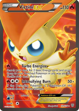 Victini EX (131 Full Art) (131)/135 Ultra Rare Holofoil