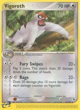 Vigoroth (47)/109 Uncommon
