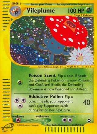 Vileplume (H31) (H31)/147 Holo Rare Holofoil