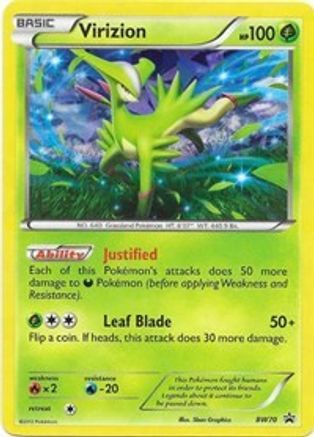 Virizion - BW70/101 Promo Holofoil