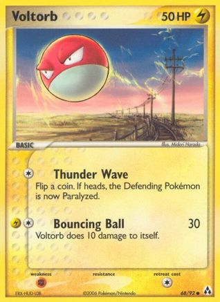 Voltorb (68)/92 Common