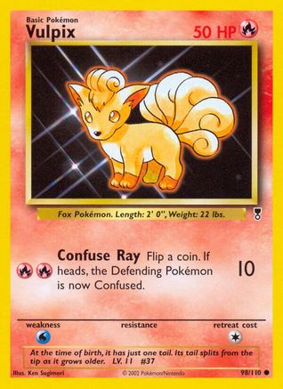 Vulpix (98)/110 Common Reverse Holofoil