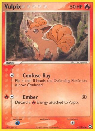 Vulpix (69)/108 Common Reverse Holofoil