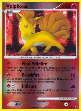 Vulpix (Shiny) (SH6)/127 Shiny Holo Rare Reverse Holofoil
